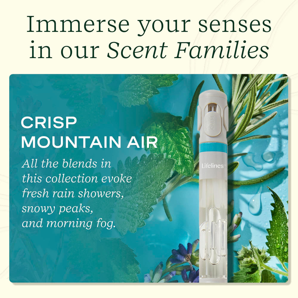 Lifelines Diffuser vents adjusted to control aroma intensity