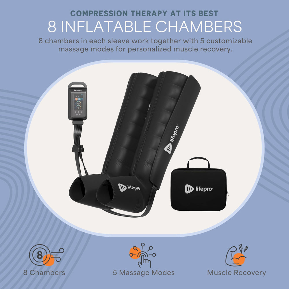 LifePro Calf Portion wrap provides precise compression for calf muscles