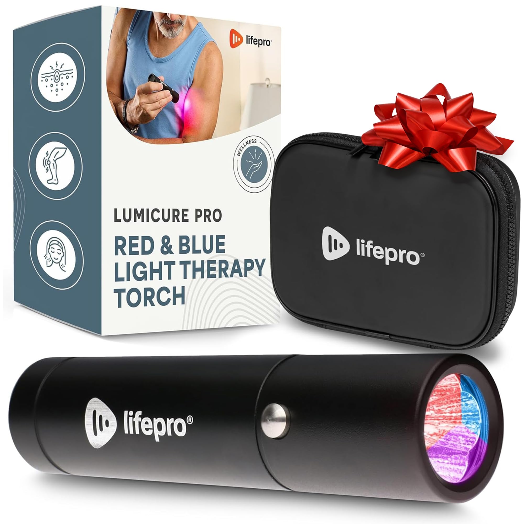 LifePro infrared device front view for targeted joints relief