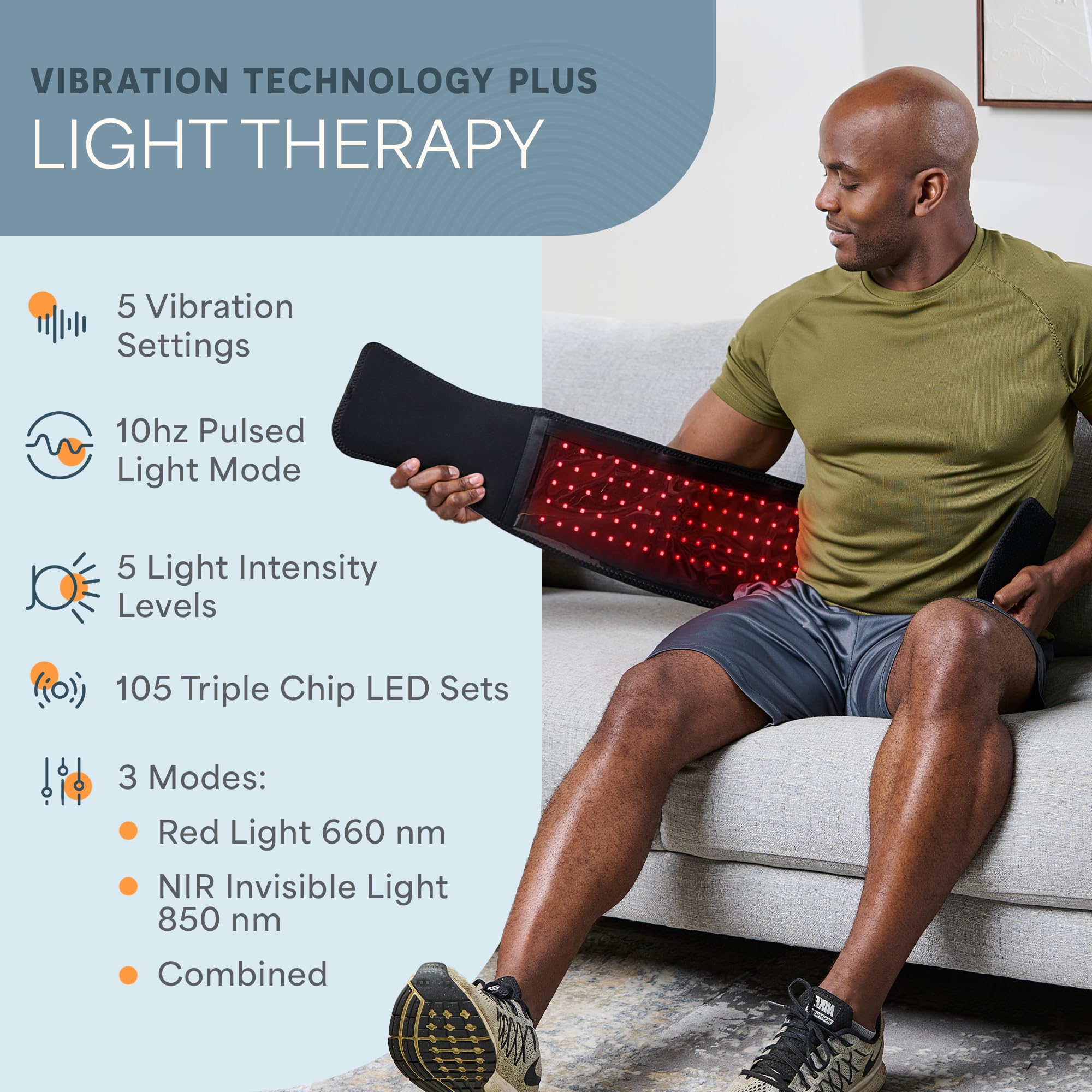 LifePro belt worn on back and shoulders supports flexible movement