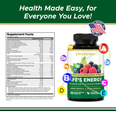 Life's Fortune Immune Support bottle showcases vitamin C, D, and zinc for overall resilience.