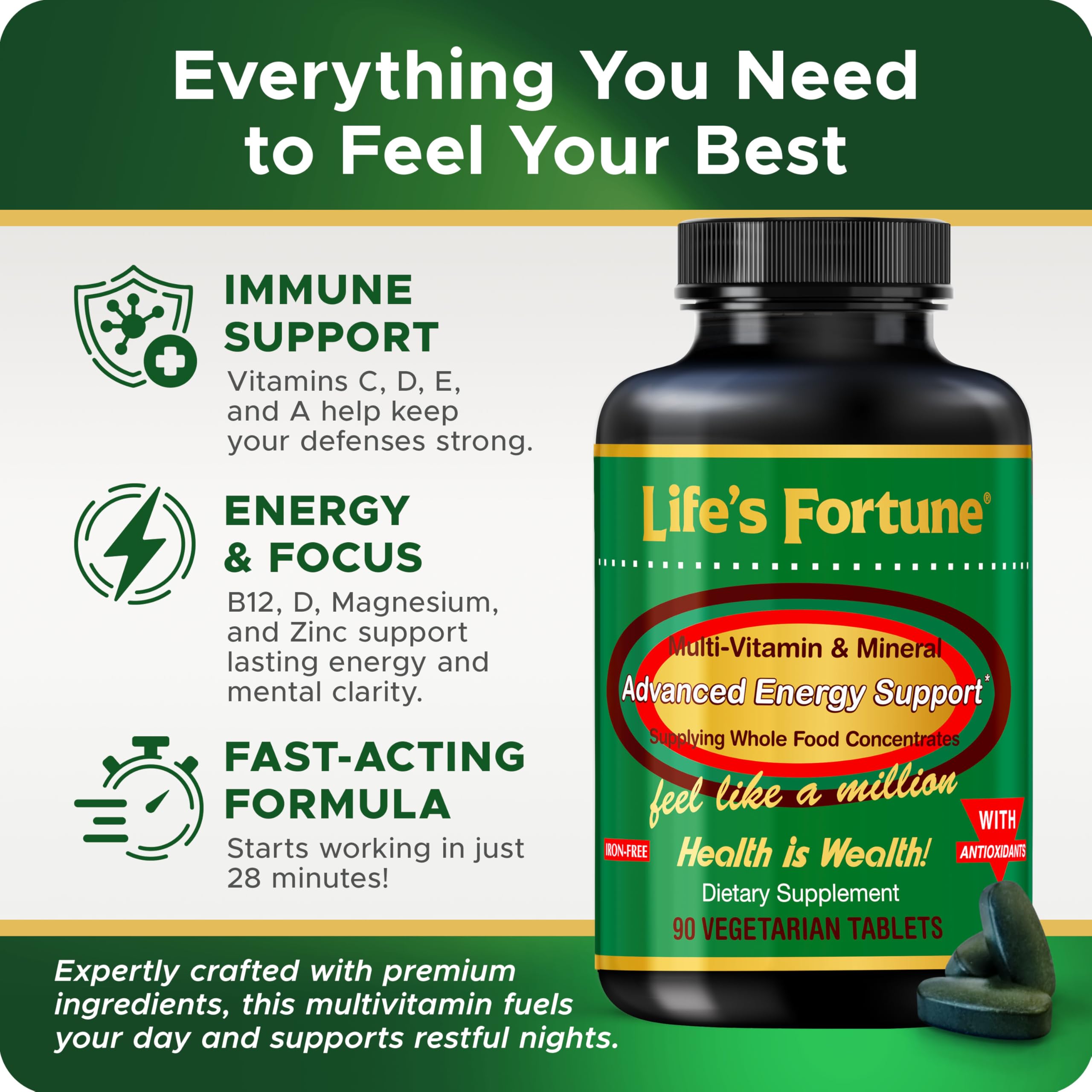 Life's Fortune capsules long shot ideal for on-the-go vitality