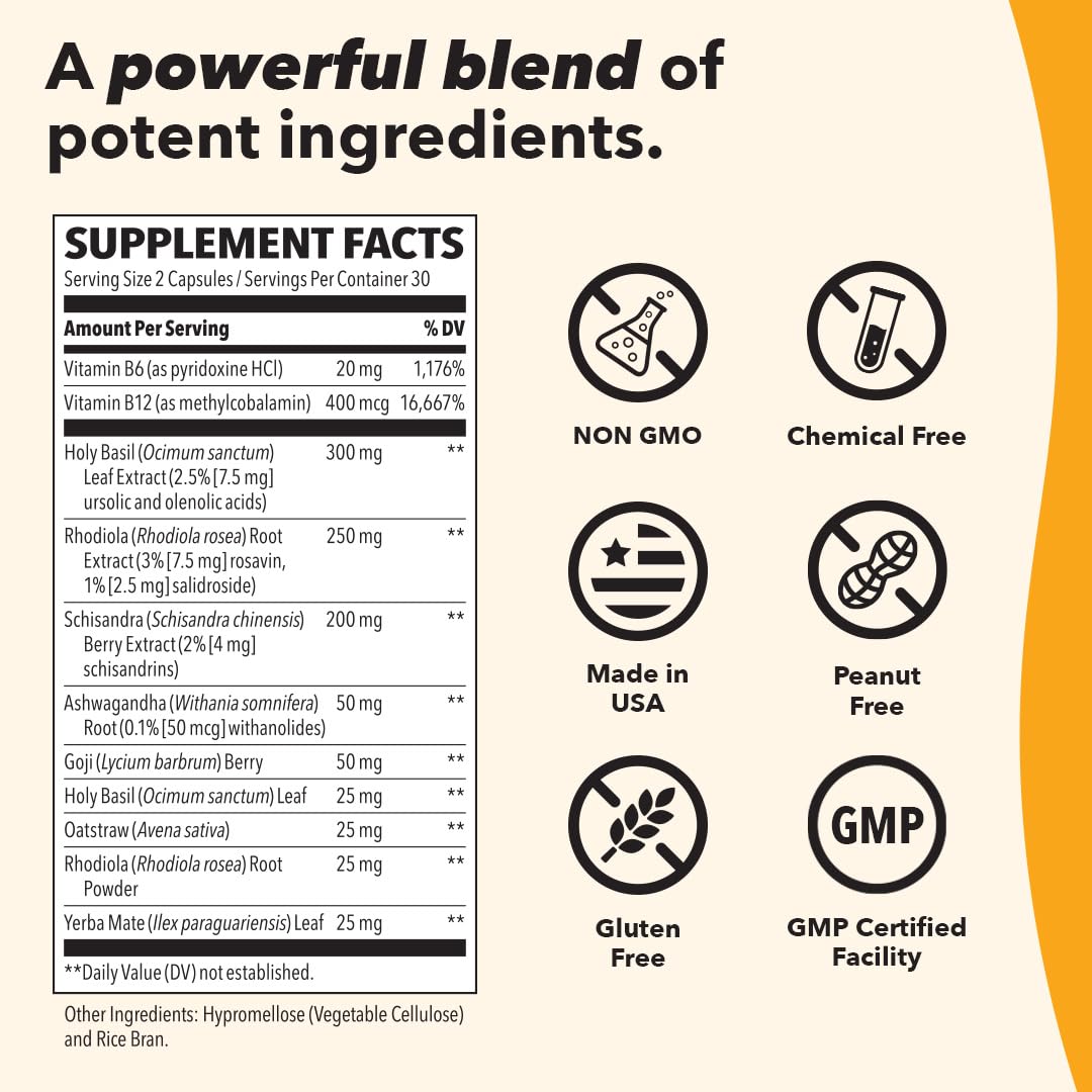 LifeSeasons Adrenal-T product image evokes energy and resilience.