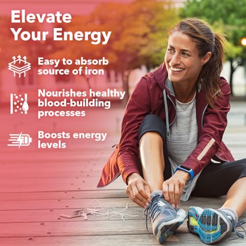 LifeSeasons Blood Nourish-R pills close-up emphasizing non-constipating ingredients for daily energy.