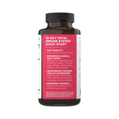 LifeSeasons Clinical Immunity Quick-Start label highlighting clinically dosed ingredients