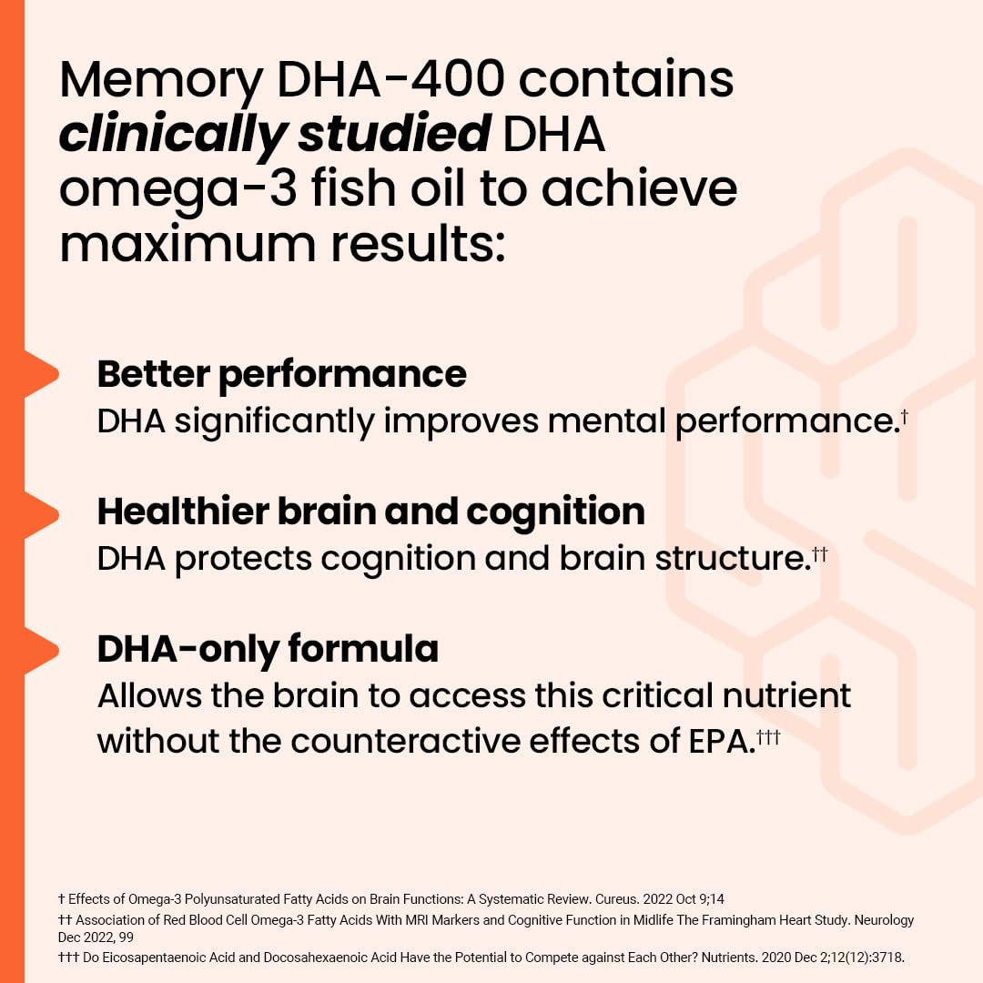 LifeSeasons NeuroQ-400 omega-3 quality focus supports brain health.