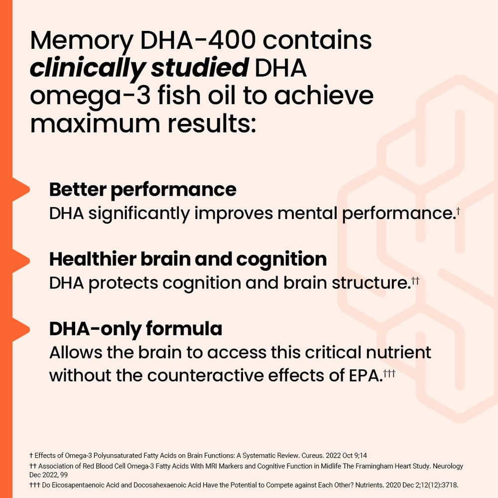 LifeSeasons NeuroQ-400 omega-3 quality focus supports brain health.