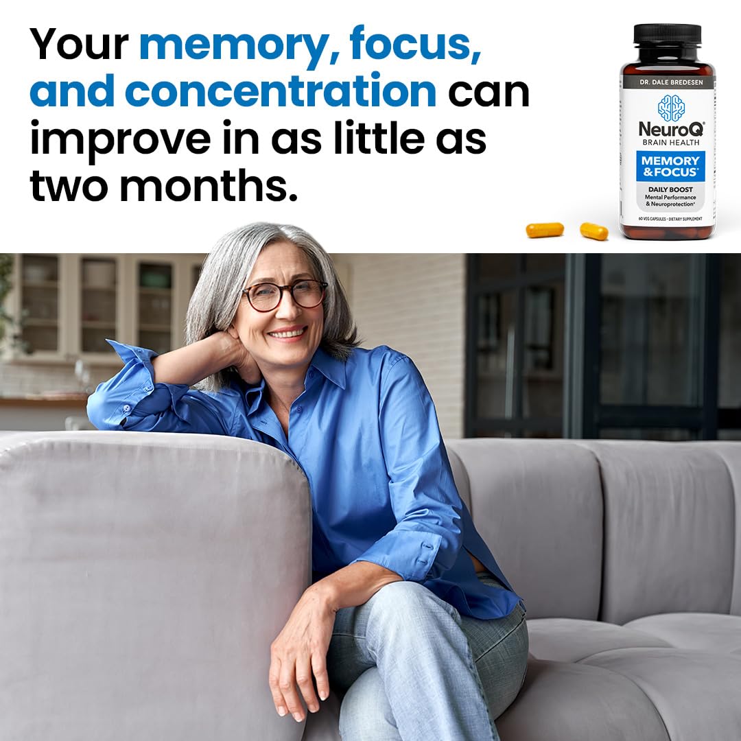 LifeSeasons NeuroQ capsules on table ready for daily use