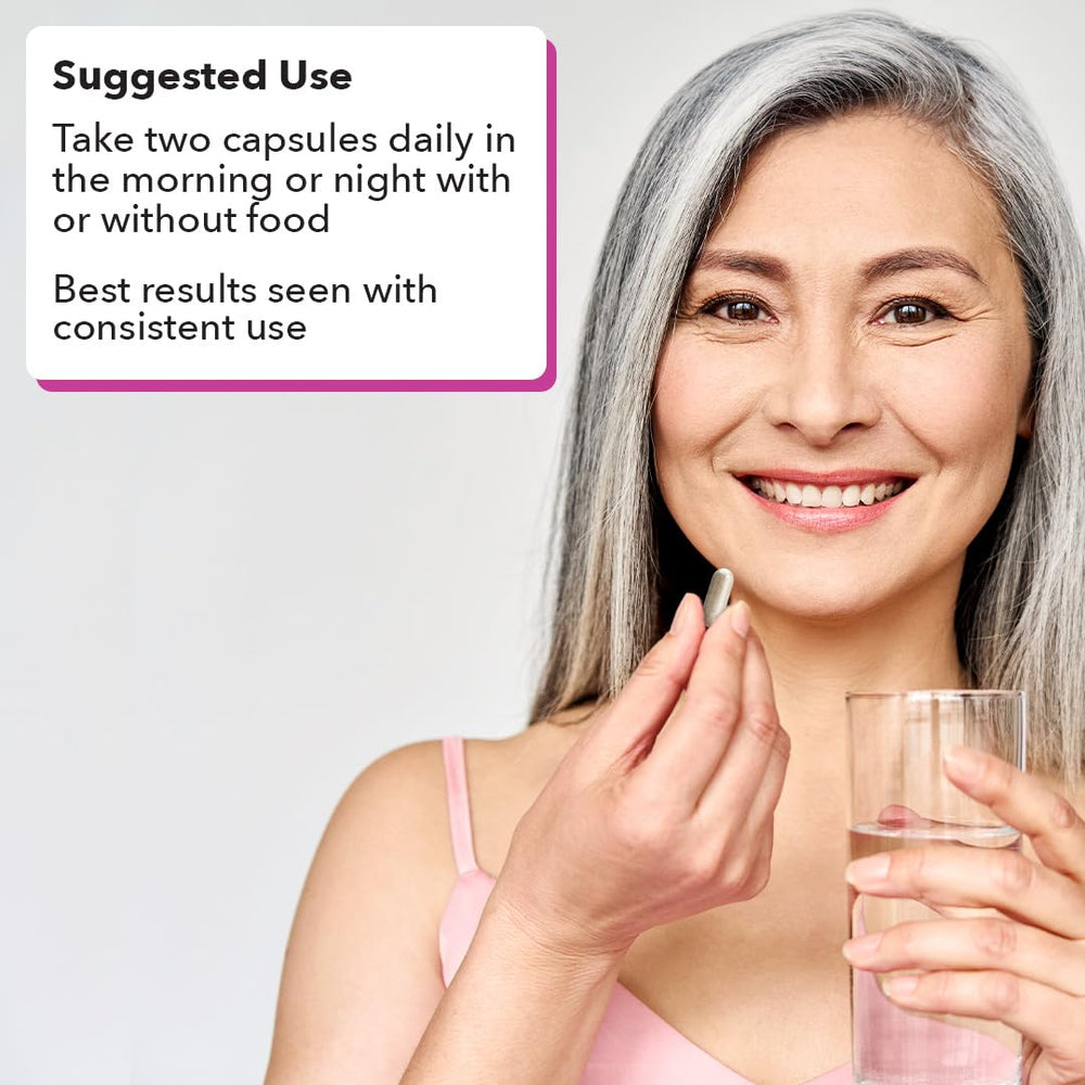 LifeSeasons Pausitivi-T bottle-dispense for easy daily routine.