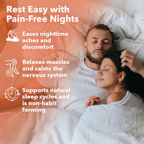 LifeSeasons Relieve-R PM capsules arranged for easy nightly dosing.