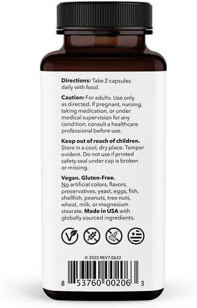 LifeSeasons Visibili-T ingredients blend with carrot root and lutein for eye support.