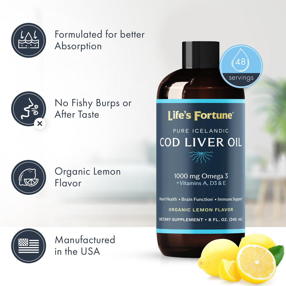Life's Fortune vitamins A, E and D3 illustration of essential nutrients for skin and bones.