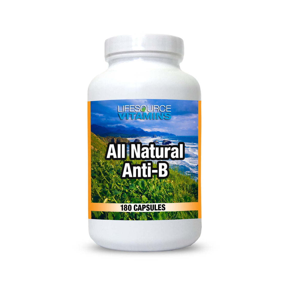 LifeSource Vitamins Immune-B bottle showing natural immune support.