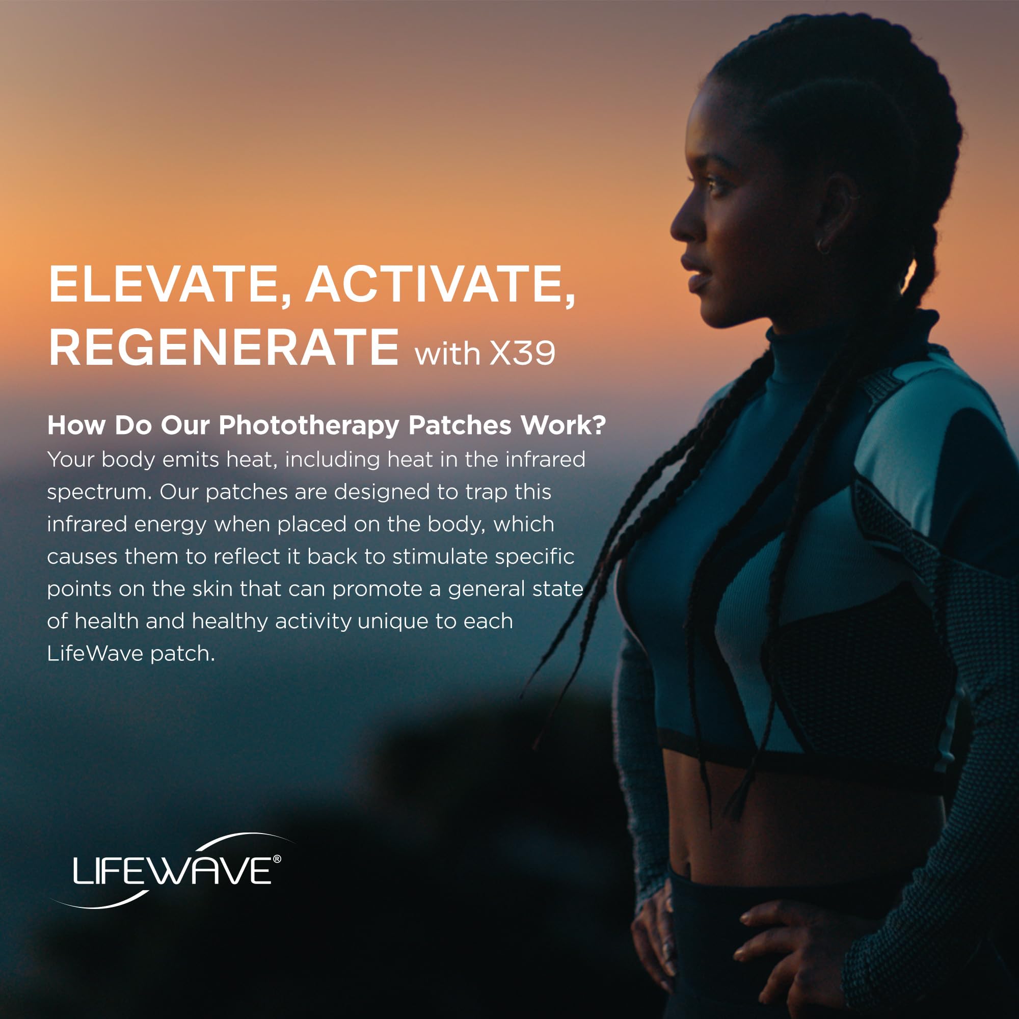 LifeWave X39 sleeve with 30 patches ready for a month of routine use.