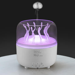 Lifgtzyn Jellyfish Diffuser 280ml top view releasing gentle mist for a calm space