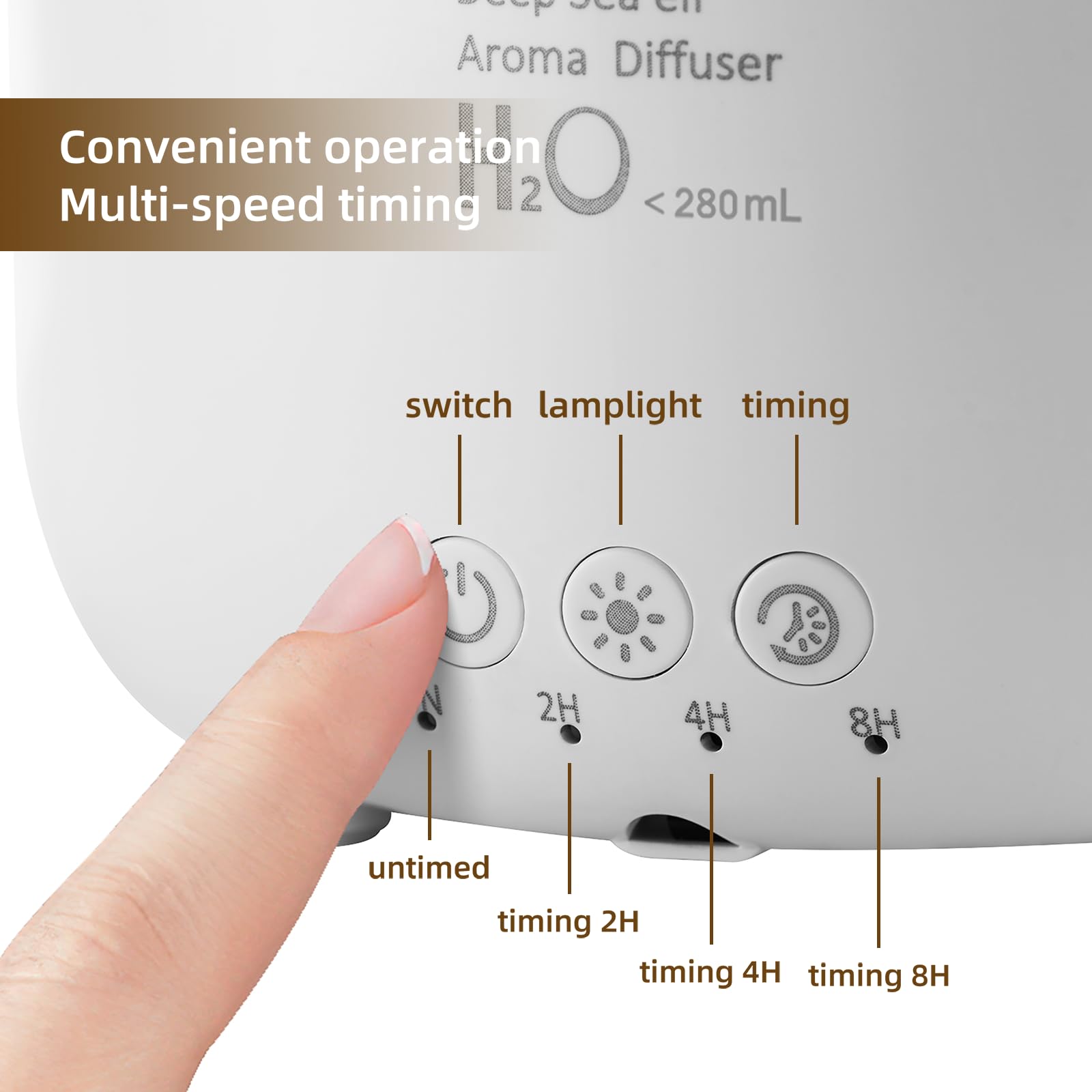 Lifgtzyn Jellyfish Diffuser ideal for bedroom and office use