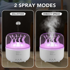 Lifgtzyn Jellyfish Diffuser remote control for convenient aroma settings