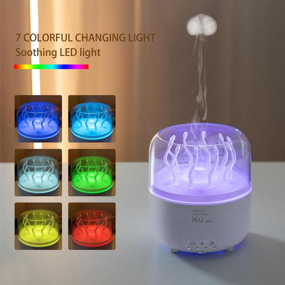 Lifgtzyn Jellyfish Diffuser spa or yoga room ambiance