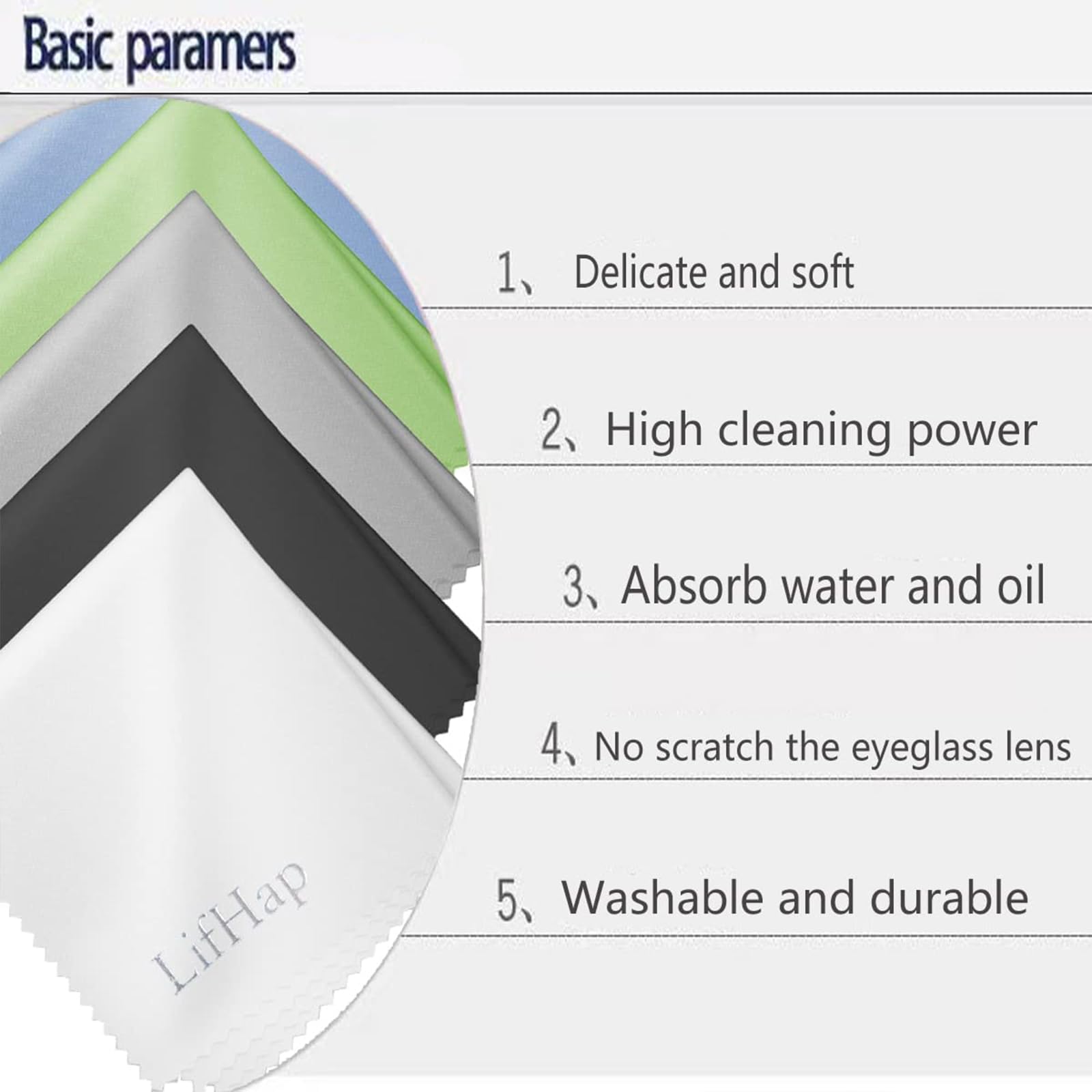 LifHap cloths ideal for phones, tablets, and LCD screens.
