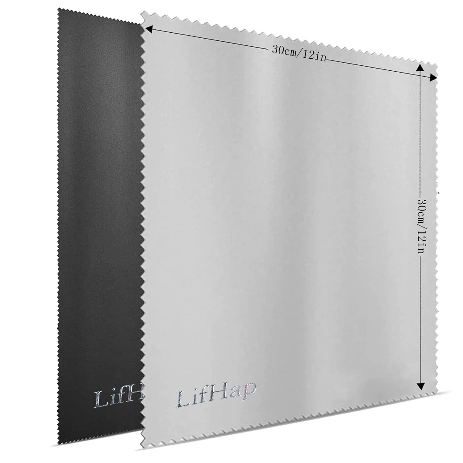 LifHap microfiber cloth for screens cleans phone and tablet displays without streaks