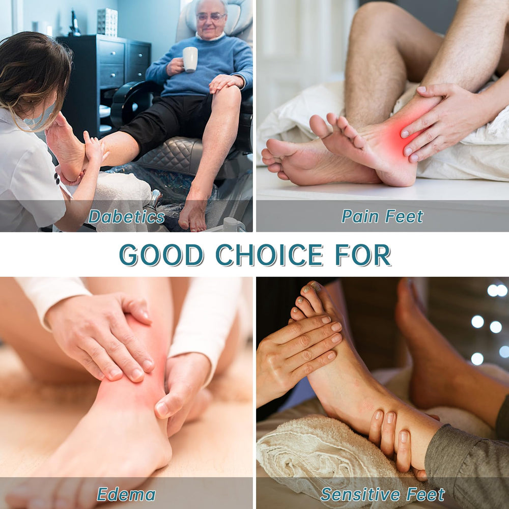 LIFPAU machine-washable socks simplify care and maintenance.