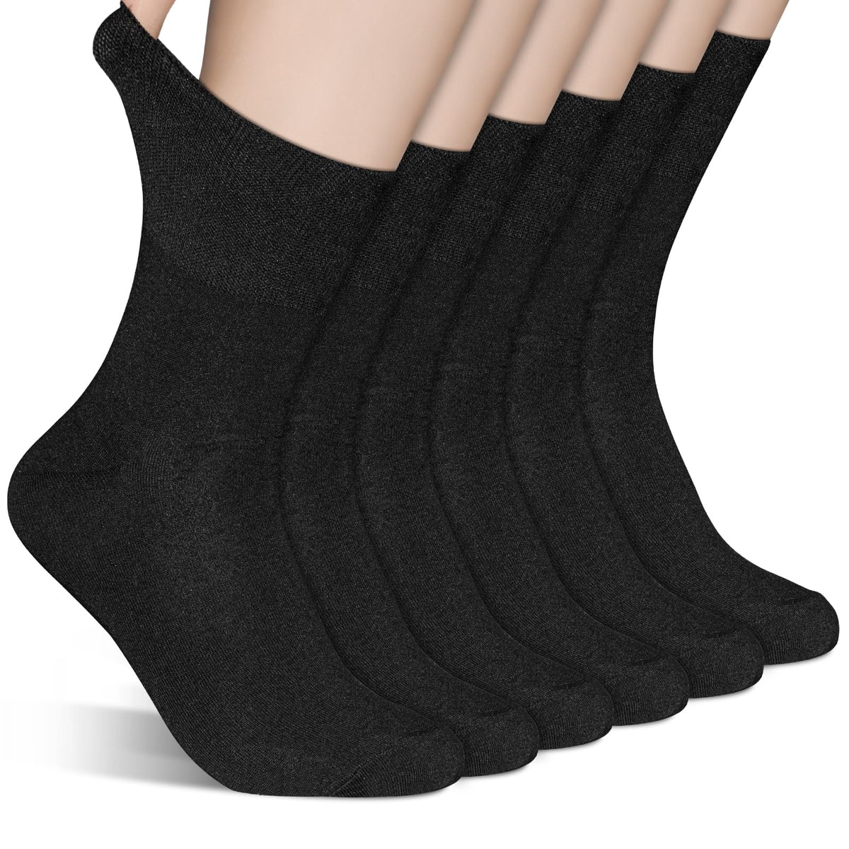 LIFPAU seamless-toe diabetic socks offer irritation-free comfort for feet.
