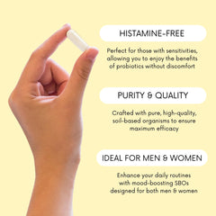 Lifted Naturals probiotic supports digestion and immune comfort in daily life.
