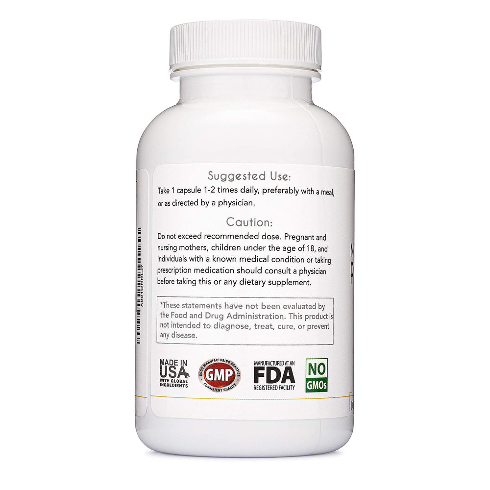 Lifted Naturals bottle features two-month supply for consistent daily use.