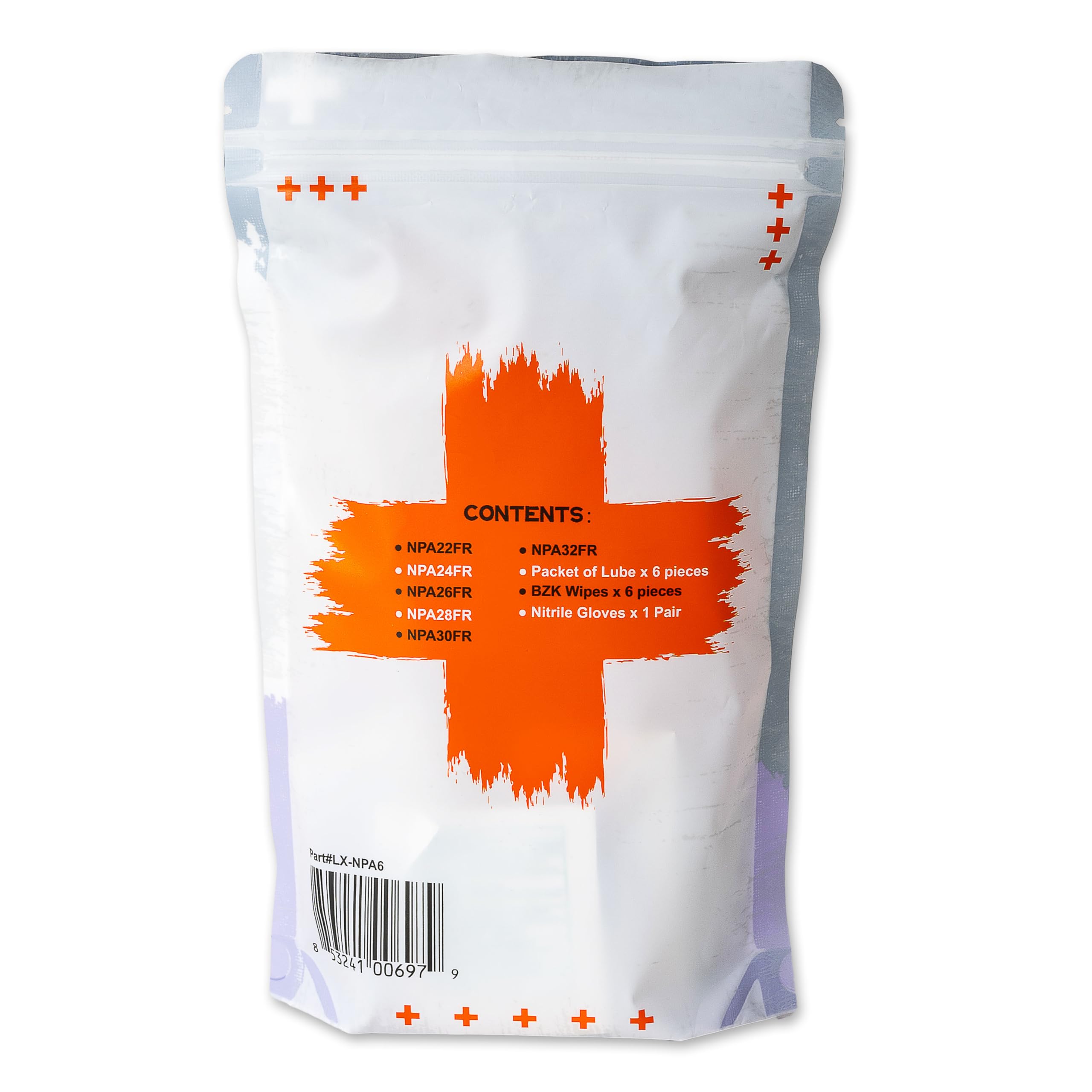 Lightning X Deluxe NPA6 cleansing wipes for pre-use hygiene