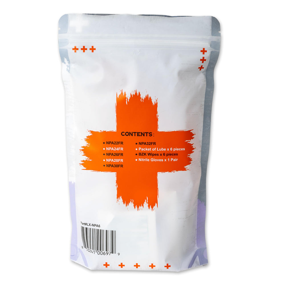 Lightning X Deluxe NPA6 cleansing wipes for pre-use hygiene