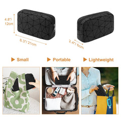 Likesing multi-use pouch suitable for cosmetics and feminine care items.