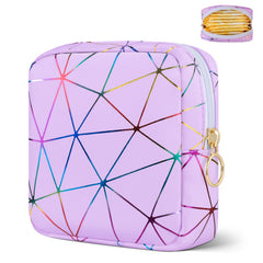 Likesing leather tampon storage bag for tidy on-the-go use