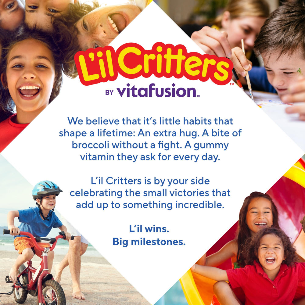 Lil Critters gluten-free dairy-free gummy suitable for sensitive diets.