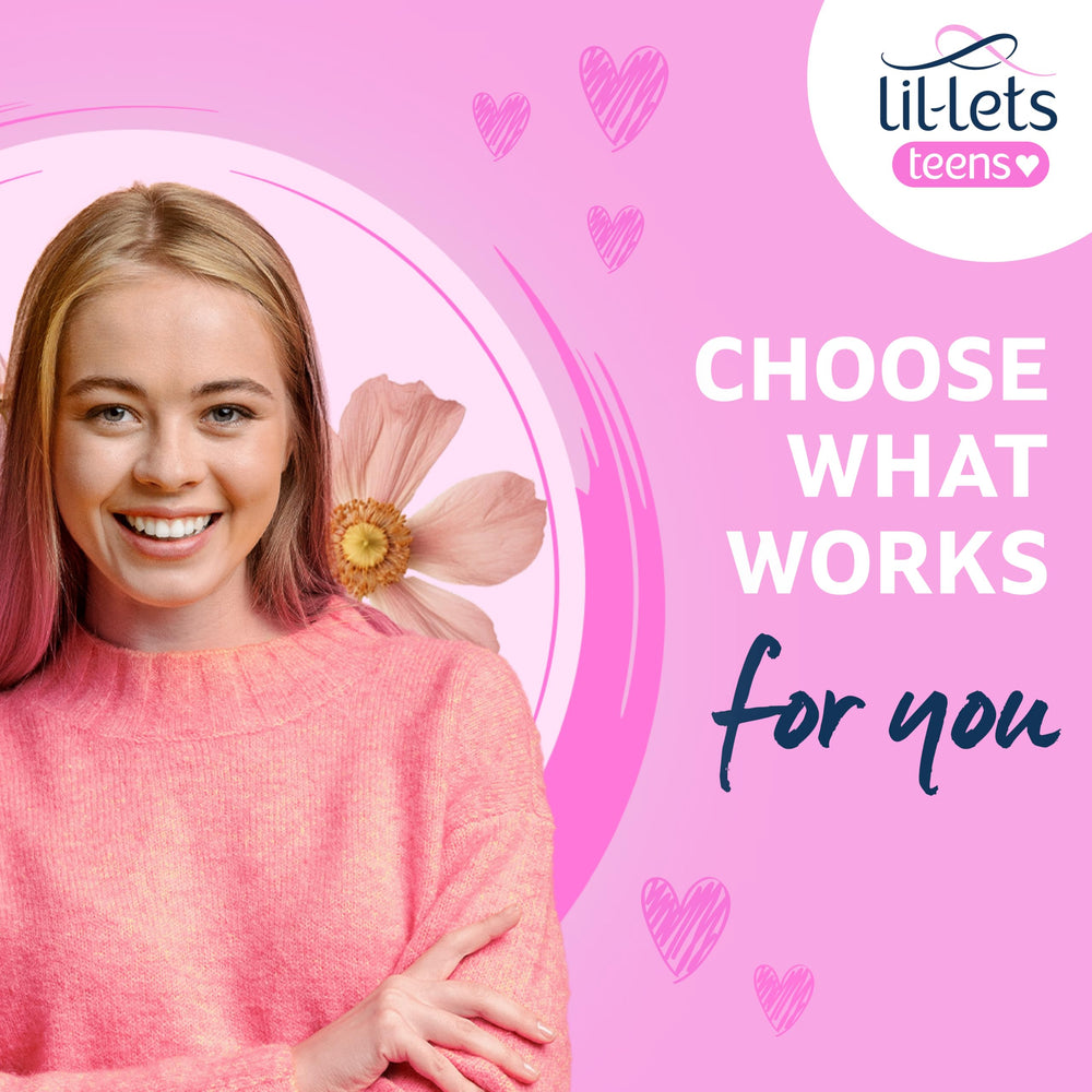 Lil-Lets 60-count layout supports daytime and night-time protection.