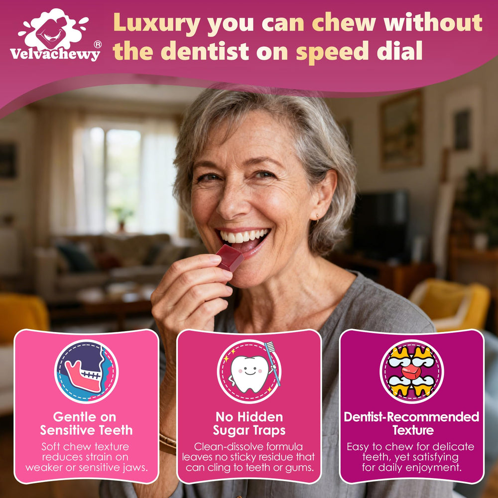 LILICARE Collagen Soft Chews glossy finish signals premium daily nutrition.