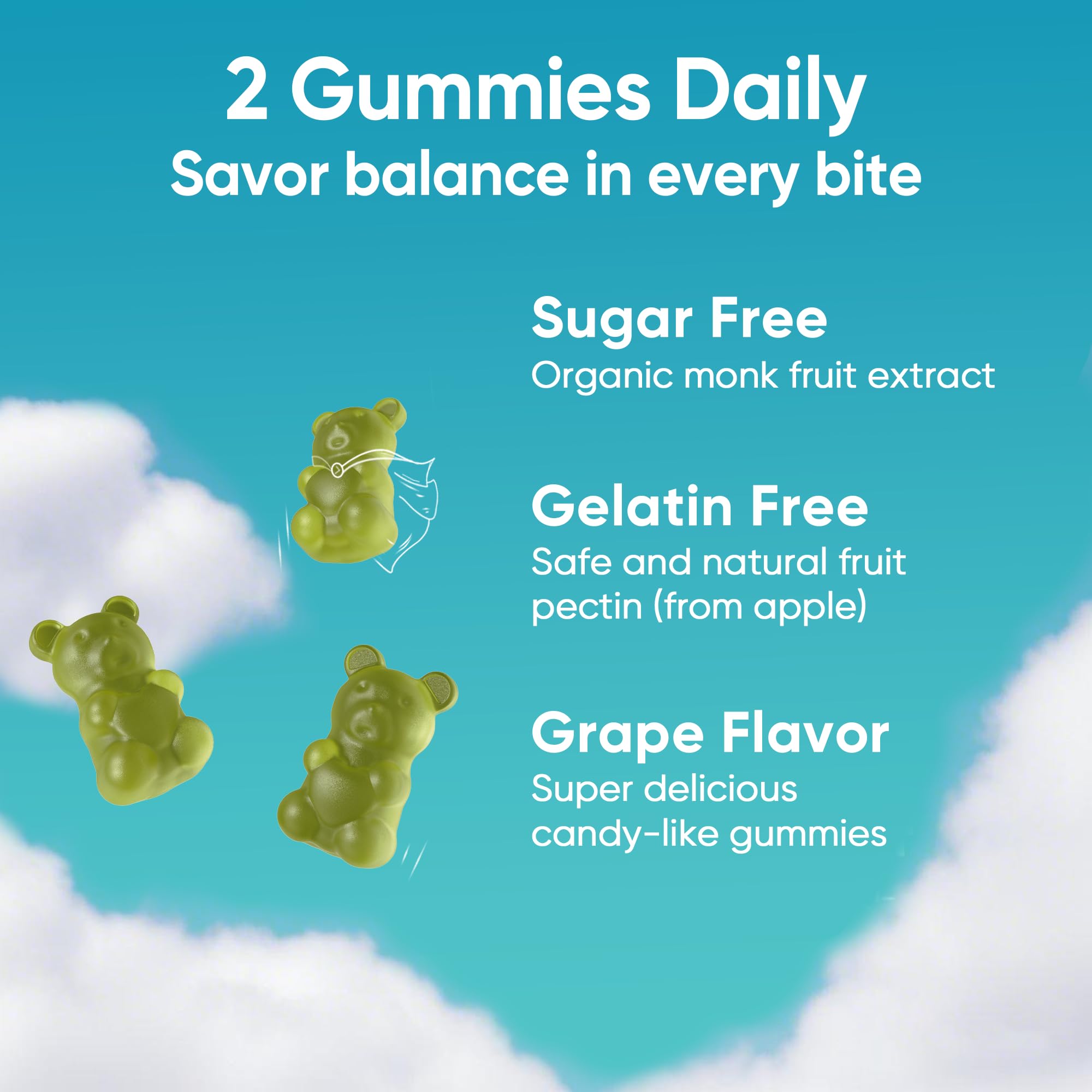 LILICARE cortisol gummies box and jar emphasizing quality and safety.