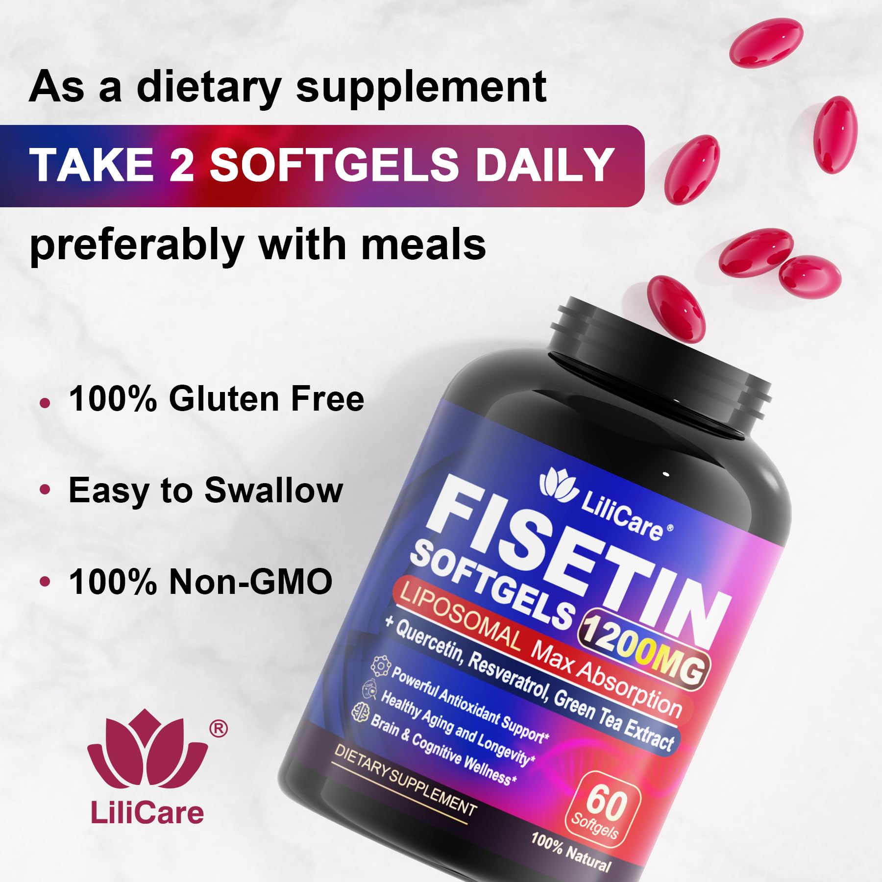 LILICARE daily-use capsule reminder encourages simple, consistent routines.