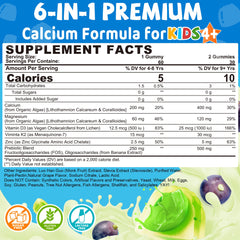 Lilicare gummies with D3 and K2 for better calcium use in the body.