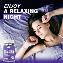 LILICARE Melatonin 20mg gummies ingredients label shows vegan 10-in-1 blend