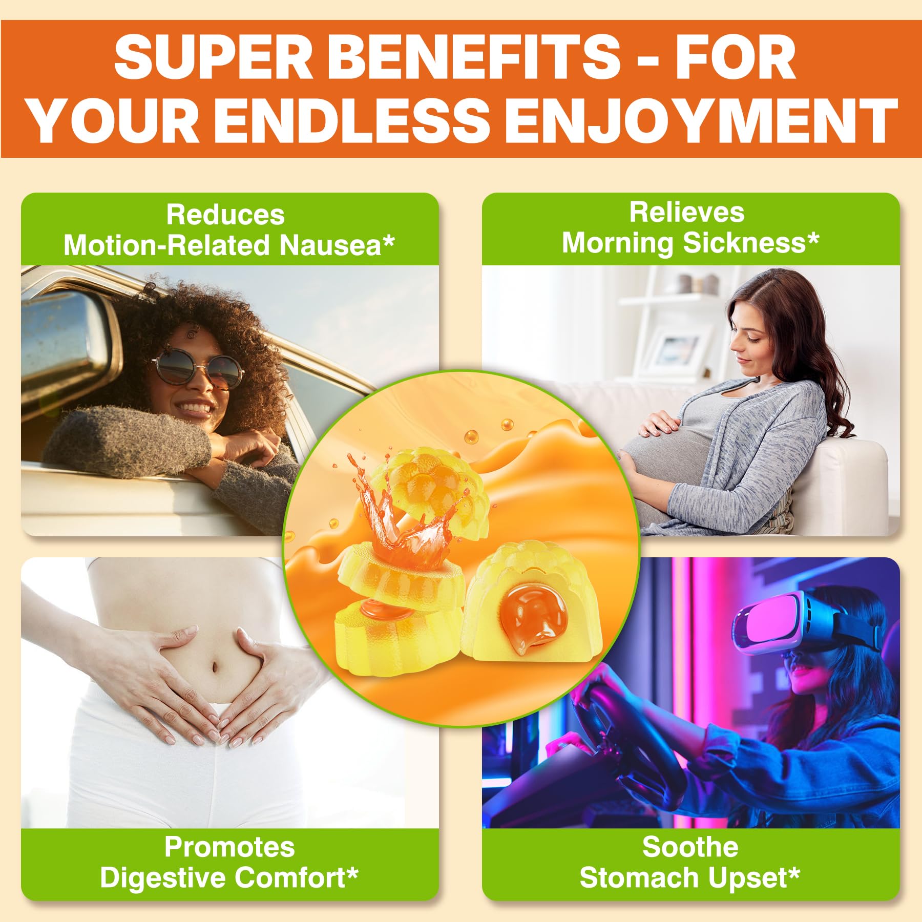 LILICARE Odorless Garlic ingredients chart highlights a clean profile.