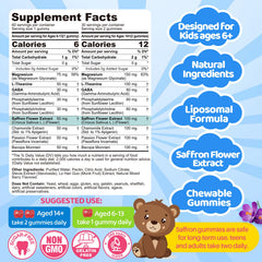 LILICARE saffron with liposomal delivery illustration highlights enhanced absorption