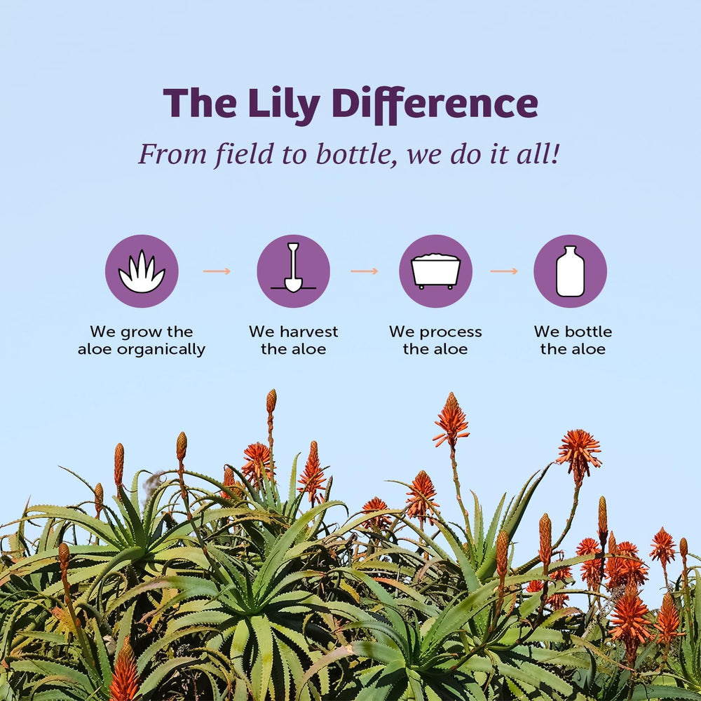 Family uses Lily of the Desert aloe juice for daily routine