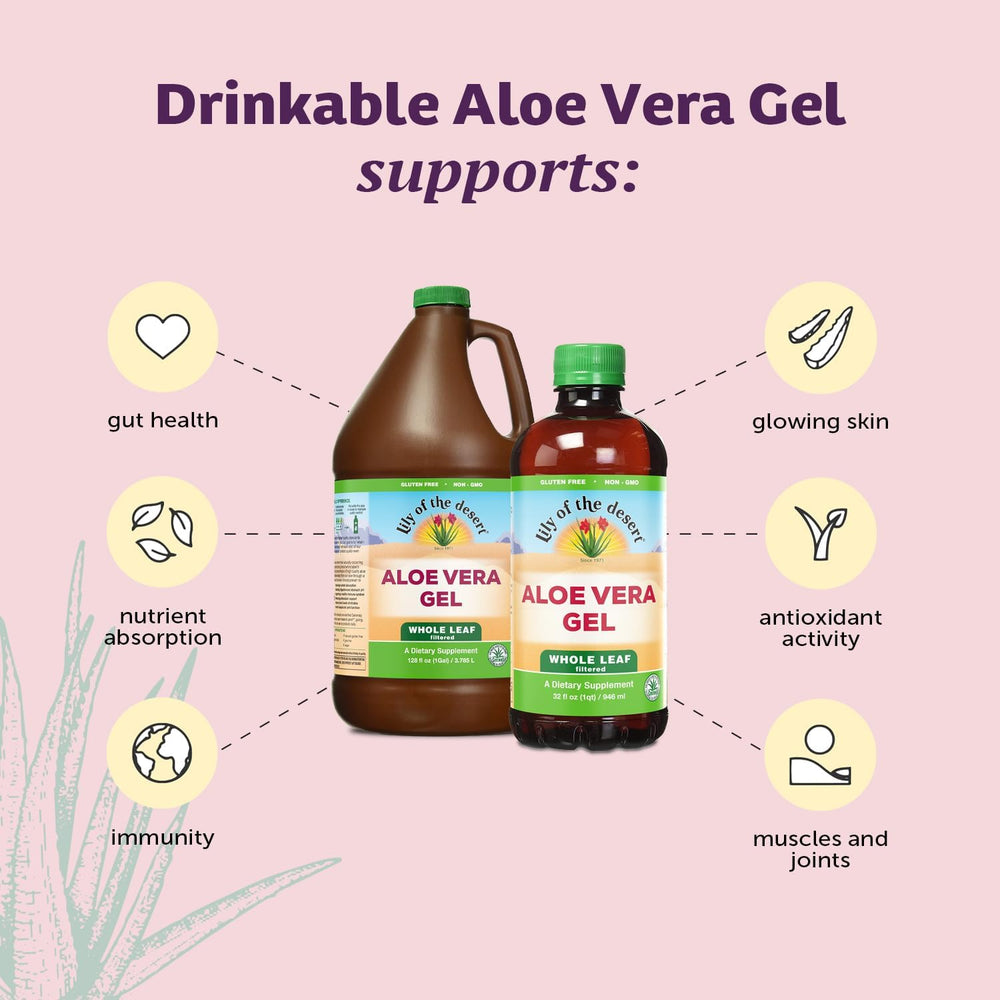 Lily Of The Desert Aloesorb difference ingredient close-up highlighting enhanced bio-active polysaccharides for absorption.