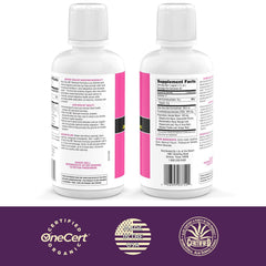 Lily of the Desert Stomach Formula pour shows pre-meal prep for gut comfort.
