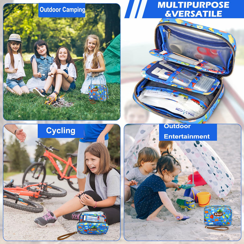 Lincada waterproof emergency bag keeps contents dry in rain or spills.