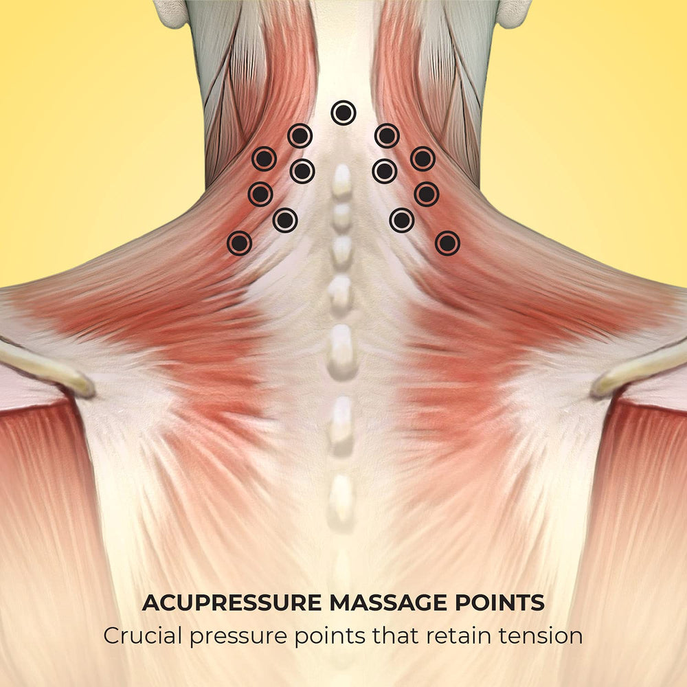 Lindo Neck Massager travel-friendly design supports relief on the go.