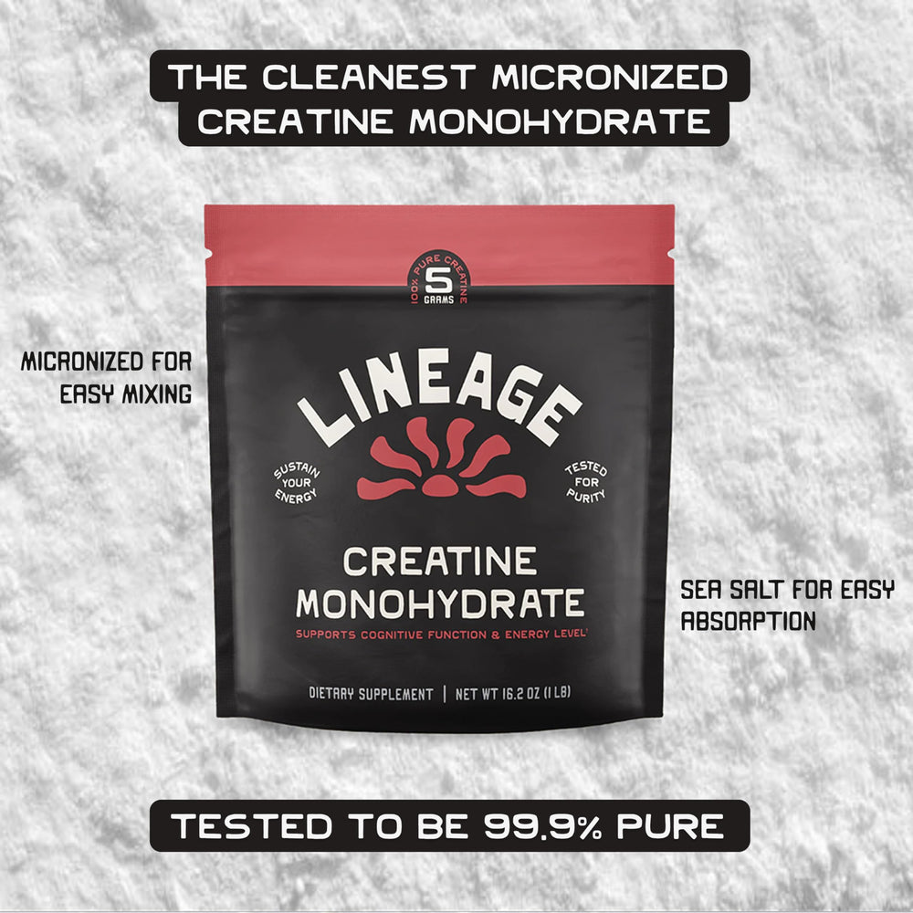 Lineage Provisions sea salt enhances solubility and blending in a beverage