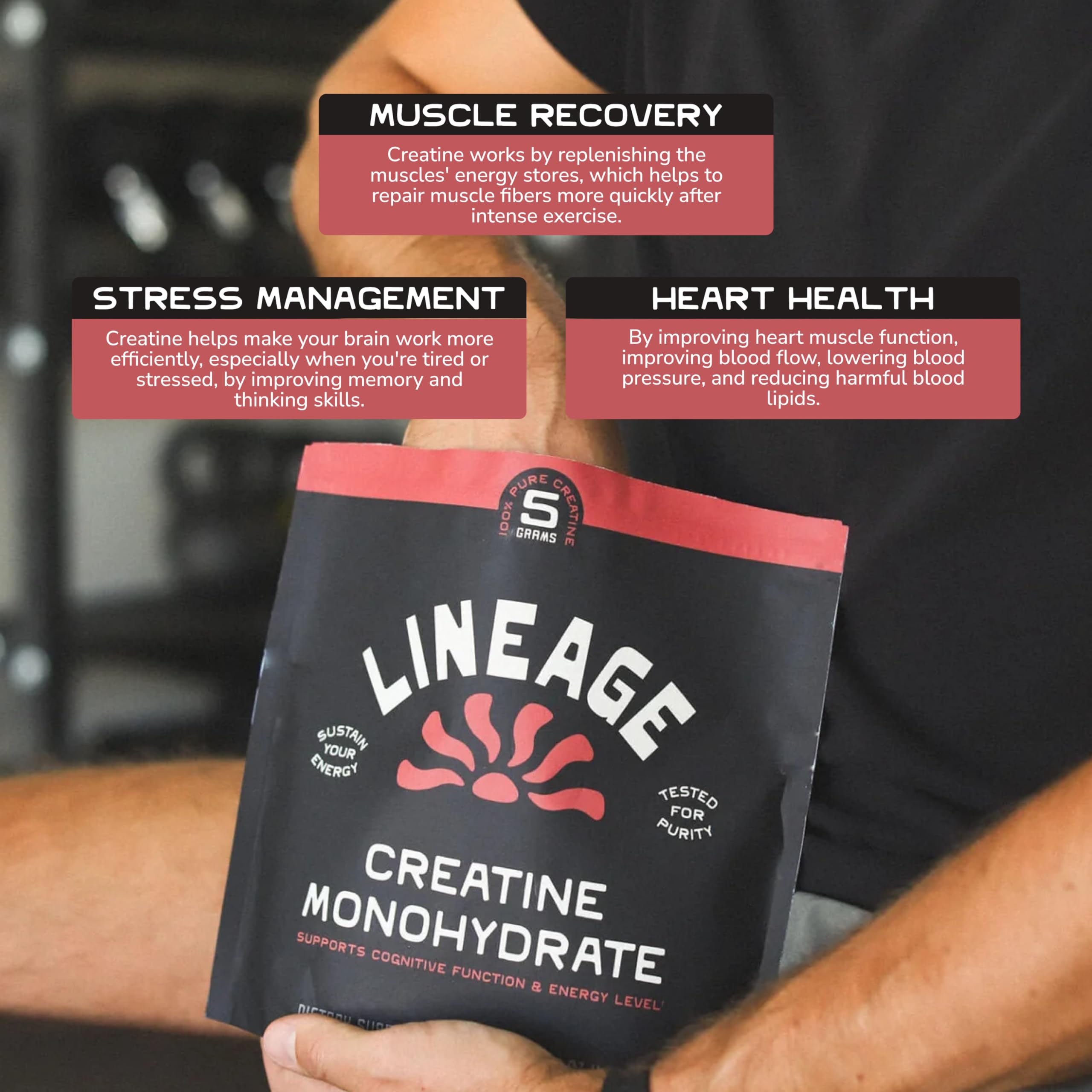 Lineage Provisions smooth mix into smoothie shows versatile serving options
