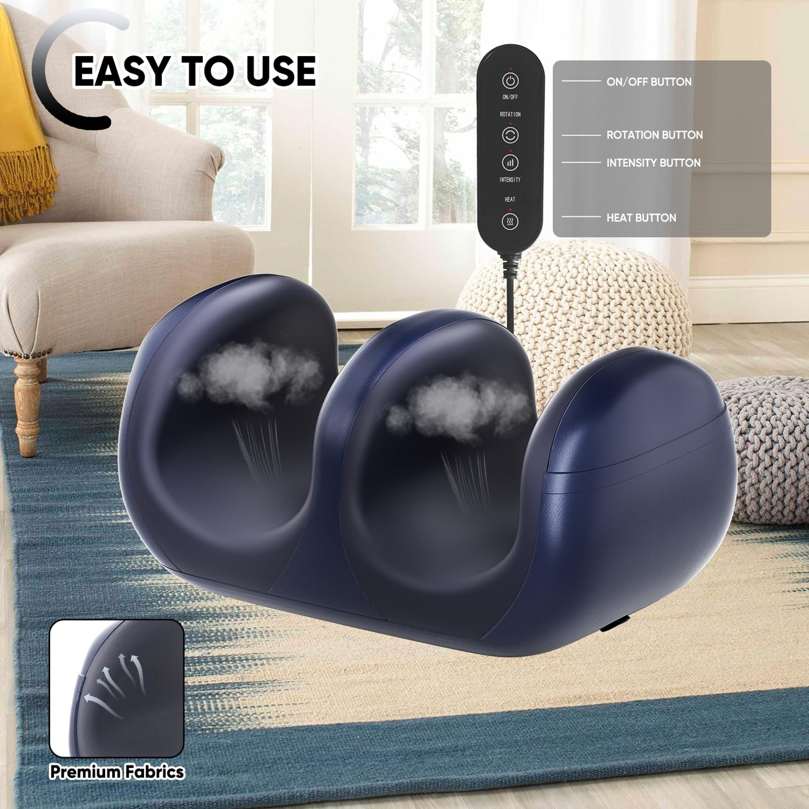 LINGTENG remote-control use enables quick mode changes without bending