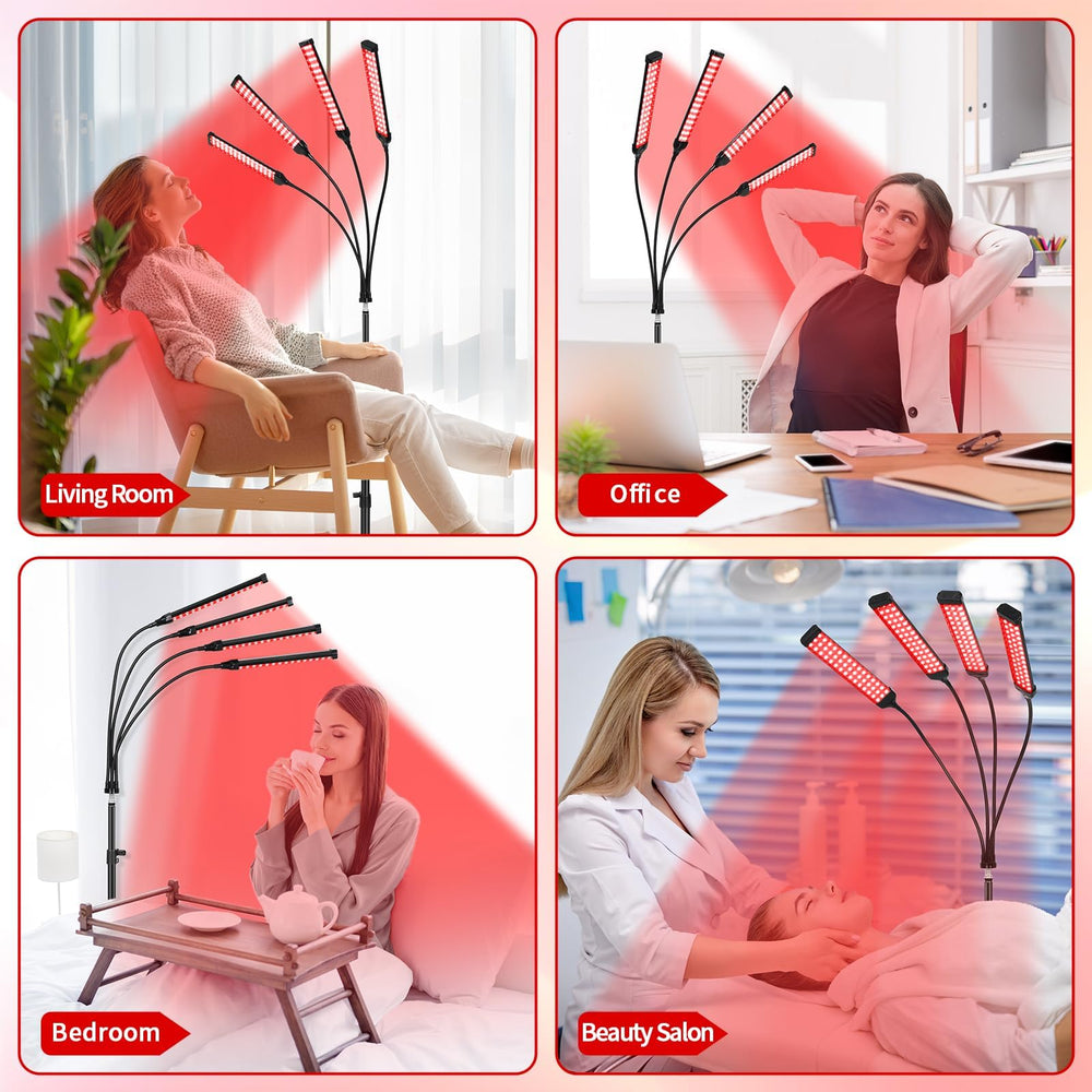 Linidcoud 850nm near-infrared light for deeper muscle relaxation and comfort.